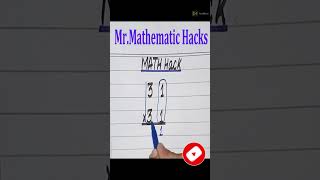 Math #maths #mathshack #mathstricks #mathproblems #reasoning #amazingmathproblems #mathguide #shorts