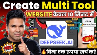Create Multi Tool Website Using DeepSeek AI | Deepseek AI Course
