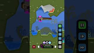 Golf blitz bug report || stuck in a structure USING FREEZE BALL #bugreport #golfblitz