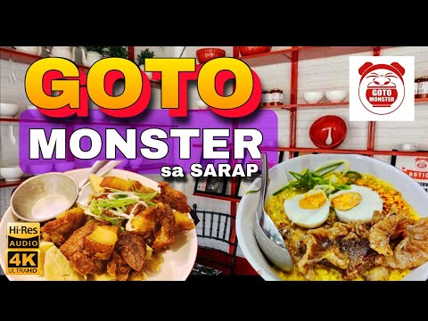 GOTO MONSTER Swabe sa SARAP 🇵🇭 | 4K Food and Walk Tour | Bem and Yang Official |