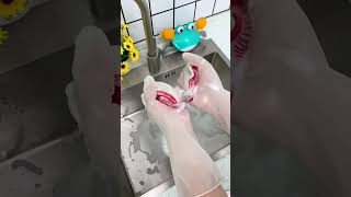 💡This Magic Gloves can be used for kitchen, fruit & vegetable cleaning, cleaning the bathroom