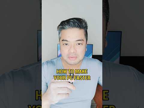 How to Make Your PC Faster! #fastpc #fastcomputer #makepcfaster #fasterpc #computertips #windowstips