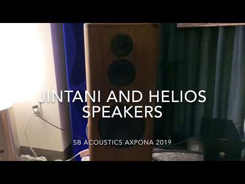 Axpona 2019 SB Acoustics Jintani and Helios Speakers