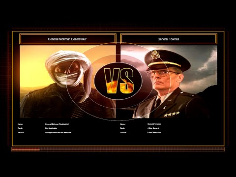 CnC Generals ZH Shockwave - Salvage General Vs Laser General Challenge