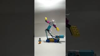 Lego spike prime dancer robot #robot #legospike #linefollower #arduino #lego #motionsensor