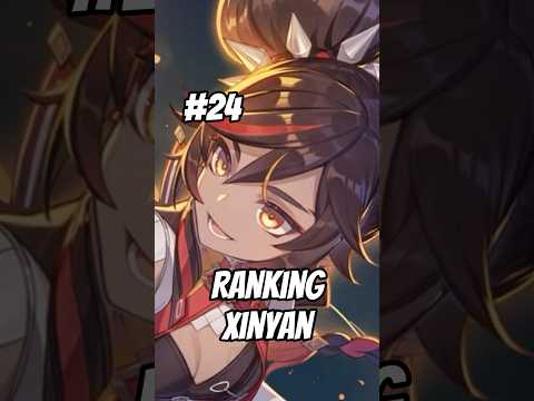 XINYAN DID NOT COOK IN THE RANKINGS!! 🔥🎸 #hoyocreators #GenshinImpact #genshin #hoyoverse #xinyan