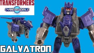 Armored Cyber Changers GALVATRON Review - Transformers Cyberworld