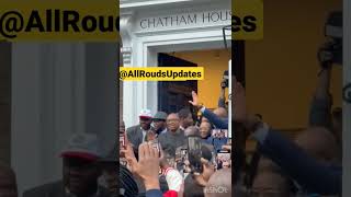 PETER OBI stuns Chattam House with carnival. #peterobi #obidients #Chattam #house #london #lp