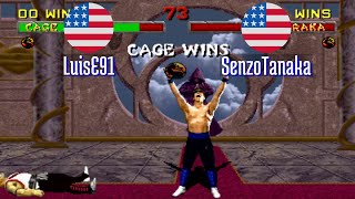 FT5 @mk2: LuisE91 (US) vs SenzoTanaka (US) [Mortal Kombat 2 Fightcade] May 30