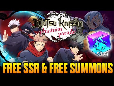 HOW TO GET FREE SSR & FREE SUMMONS IN JUJUTSU KAISEN PHANTOM PARADE