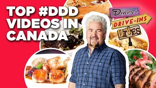 Top #DDD Videos in Canada with Guy Fieri (Part 2) | Diners, Drive-Ins and Dives | Food Network