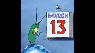 It should say March 14