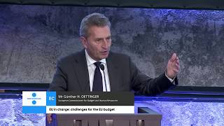 Session IV at SECG:challenges for the EU budget