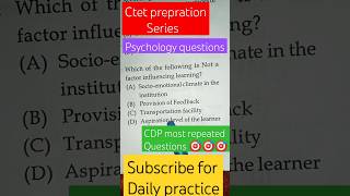 ctet psychology question#ctet #shortfeed #ctetcdp #viral #ctetaugust2023 #repeatedquestions #pyq🎯🎯🎯🎯
