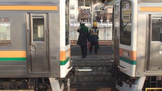 さよなら東海道線東京口211系 国府津駅連結作業 【JR East 211 series】