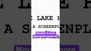 Alternate Titles For The Keanu Reeves Movie “The Lake House”