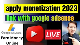 How to apply for monetization on youtube 2023 | youtube monetization