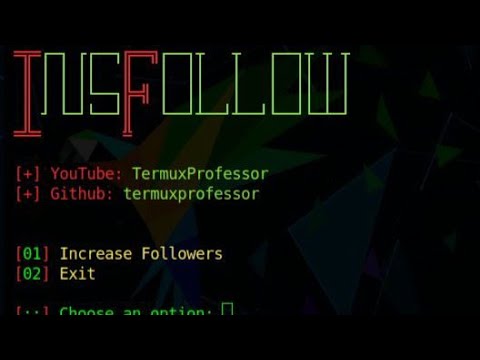 Termux Tool For Increase Instagram Followers Malayalam Tutorial Video