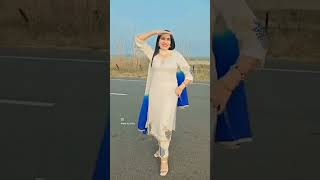 New blue and white colour most awaited and Preeti suit #eveningblue #indigoblue #midnightblue
