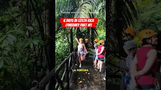 6 days in Costa Rica Itinerary part #1 #costarica #travel #traveling #lafortuna