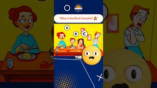 "Who is the Real Vampire? 🧛‍♂️"|#quiz #quiztime #quizriddles #quizgames #quizgames #riddlechallenge