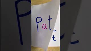 Step by step instructions to teach blending #phonics #earlylearning #phonicsfun #kidslearning