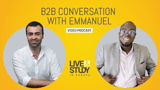 Arar Guliyev in an Immigration Talk With a Partner From Ghana