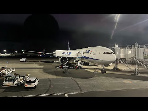 (Hello 2025!) All Nippon Airways NH108 Tokyo Haneda (HND) - San Francisco (SFO) 1/1/2025 B777-300ER