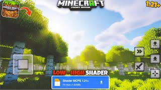 Best MCPE 1.21+ Shader | RTX-Like Graphics for Mobile | DRIFT GAMER