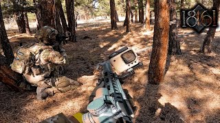 Pushing the FRONT LINE! | American Milsim 1863 | Part 1