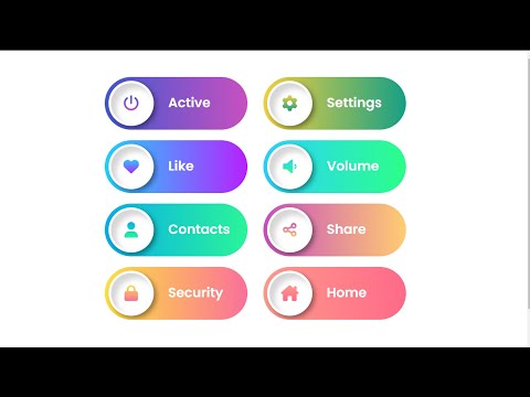 Button Hover Animations - CSS Only
