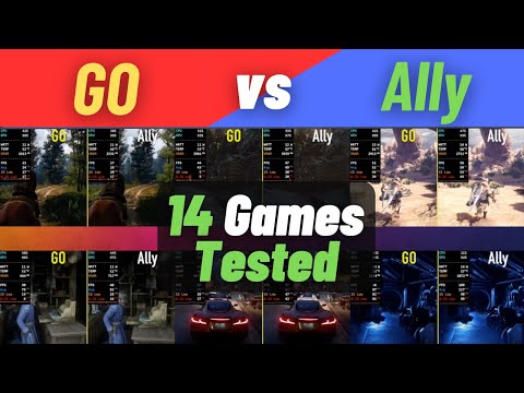 Ultimate Performance Test! | Legion Go vs ROG Ally