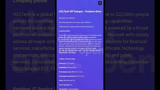 HCLTech Hiring IT Service Desk  #latesthiring #dailyjobupdate #latestjobs2023 #hcljobs #hcllatestjob