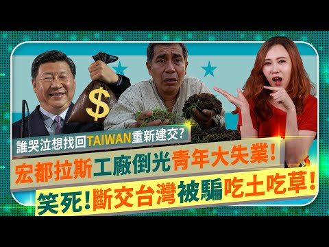 斷交台灣全國吃草！【宏都拉斯崩潰淚求再建交TAIWAN！】 習近平芭樂票不止害慘白蝦產業！成衣紡織製鞋業被中國拚多多SHEIN弄倒？經濟凋敝青年失業北漂還被美國川普遣返！賴清德總統別回收國際政經199