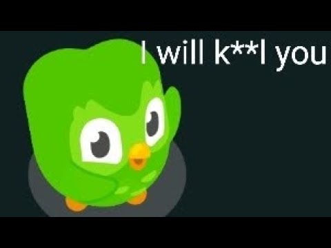i was bored so i did a Duolingo video