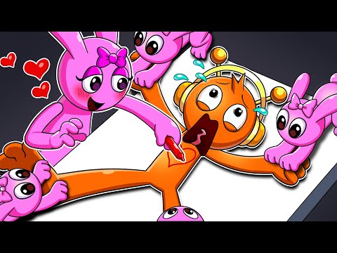 😂 Oren Gets a Surprise Love Mark from Pinki! | Incredibox Sprunki Animation