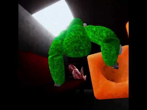 Playing scary baboon with JokingAlpaca