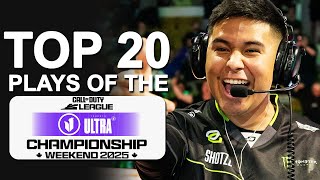 Top 20 Best Plays | CDL Champs 2025