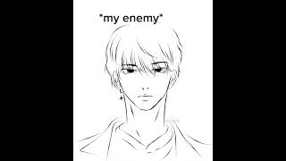 ENEMY VS BESTFRIEND~#deluluarts#delulu#enemiestolovers#bestfriendtolovers