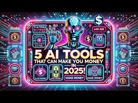 5 AI Tools That Can Make You Money in 2025! (AI Side Hustles & Automation)