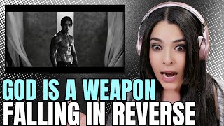 🎤 Falling In Reverse God Is A Weapon Reaction | I Couldn’t Keep It Together 😭