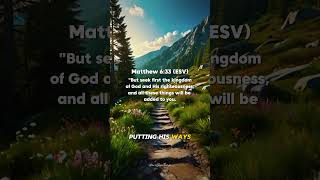 Making God Our First Priority #walkwithme #walkwithjesus #godfirst