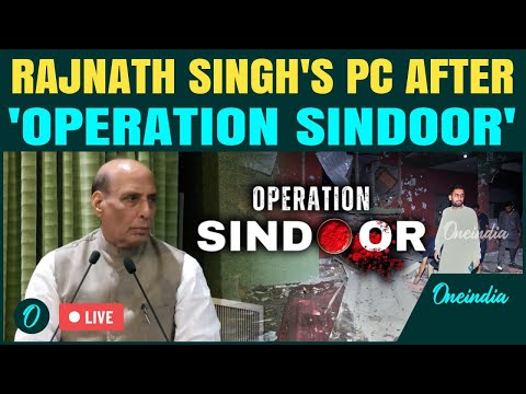 India Pakistan War: Rajnath Singh's Press Conferece after Success of 'Operation Sindoor' LIVE