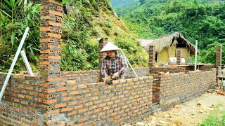 Rebuilding the barn with red bricks / Simple life DH.