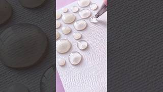 Canvas painting with hot glue #art #painting #satisfying