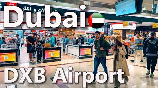 Dubai Airport (DXB) Walking Tour Terminal 3, Duty Free 4K🇦🇪