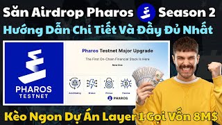 Hướng Dẫn Săn Airdrop Pharos Season 2 - Dự Án Layer1 Gọi Vốn 8M$ - 1000DAYSCRYPTO