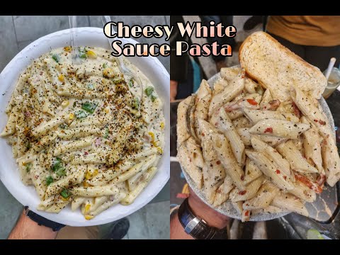 Delhi's Cheesiest White Sauce Ever | Cheesy Pasta in Shalimar Bagh