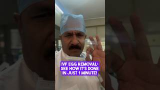 IVF Egg Removal: See How it's Done in Just 1 Minute! #best Andrologist #best ivf centre