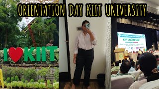 Orientation day at Kiit University|Vlog